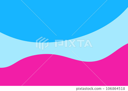 Pink Blue Gradient Abstract Wavy Vector Background 106864518