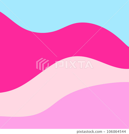 Pink Blue Gradient Abstract Wavy Vector Background - Stock Illustration ...