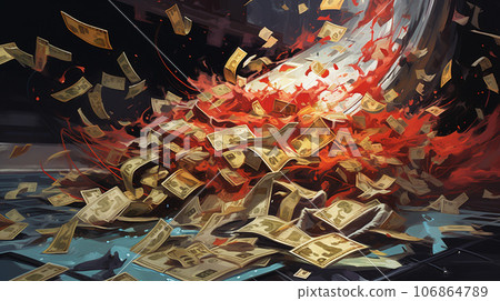 Ethereal Greed: Abstract Reflections on the Sin of Avarice 106864789