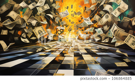 Ethereal Greed: Abstract Reflections on the Sin of Avarice 106864885