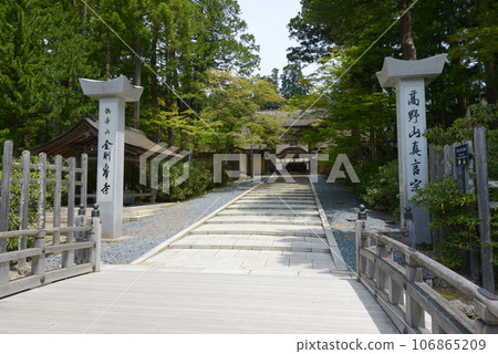 Koyasan Kongobuji Temple Omotesando Entrance Koya Town, Wakayama Prefecture 106865209