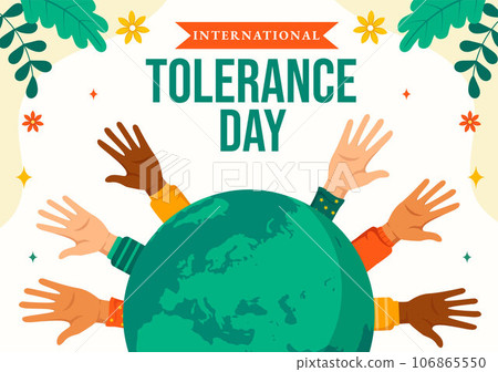 International Day for Tolerance Vector Illustration on November 16 with Holding Hands of Different Skin Color for Human Solidarity in Flat Cartoon International Day for Tolerance Vector Illustration on November 16 with Holding Hands of Different Skin Color for Human Solidarity in Flat Cartoon 106865550