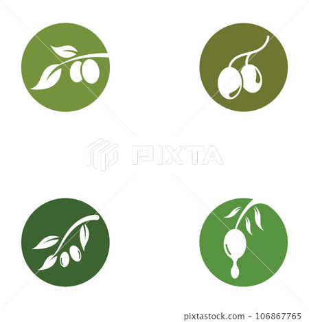olive icon vector illustration design template olive icon vector illustration design template 106867765