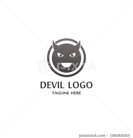 Devil horn Vector icon Devil horn Vector icon 106868085