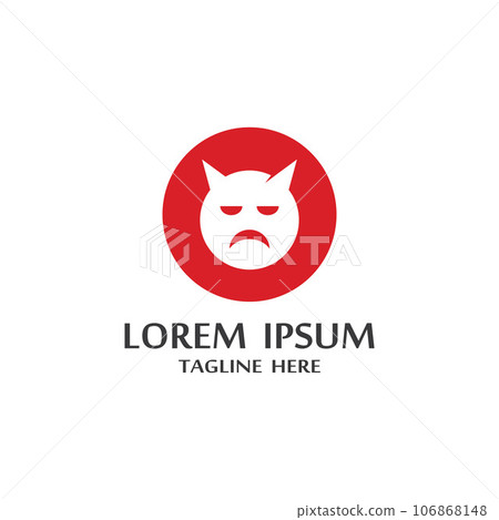 Devil horn Vector icon Devil horn Vector icon 106868148
