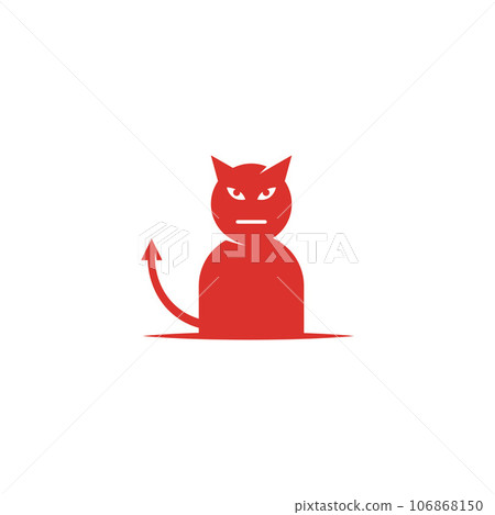 Devil horn Vector icon Devil horn Vector icon 106868150