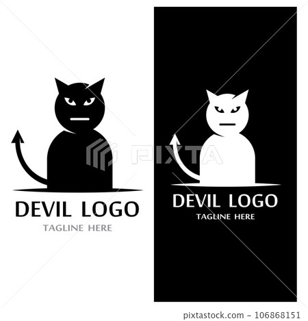 Devil horn Vector icon Devil horn Vector icon 106868151