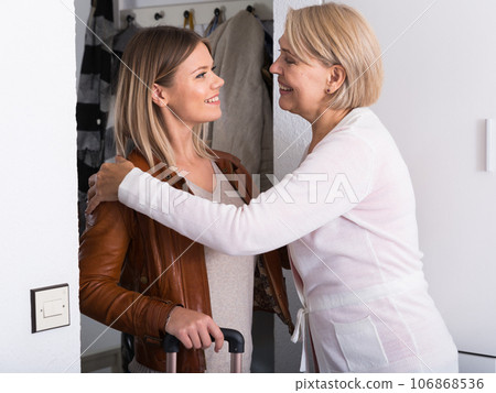 daughter leaves parents' home daughter leaves parents' home 106868536