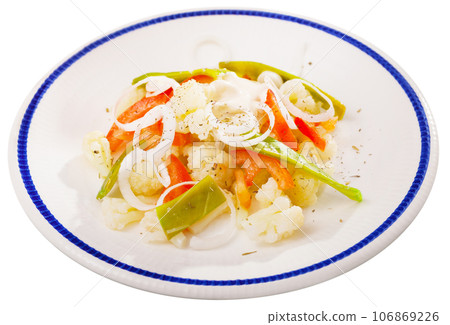 Salad with cauliflower Salad with cauliflower 106869226