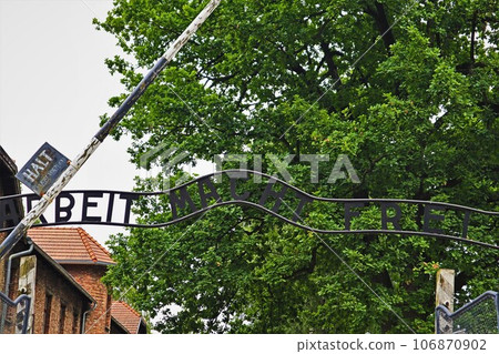 Gates of Auschwitz, Poland 106870902