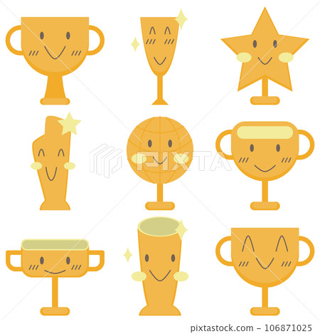 Awards vector set 106871025