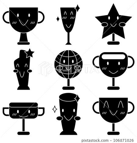 Awards vector set 106871026