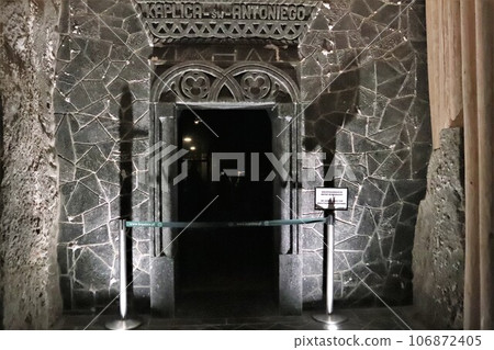 Entrance to Wieliczka Salt Mine, Poland Entrance to Wieliczka Salt Mine, Poland 106872405