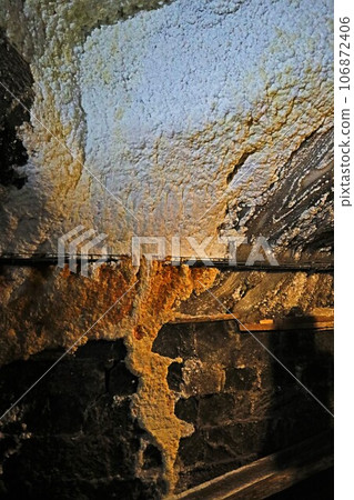 Wieliczka Salt Mine, Poland, salt wall Wieliczka Salt Mine, Poland, salt wall 106872406