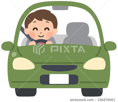 一個微笑著開車的人 一個微笑著開車的人 106876001