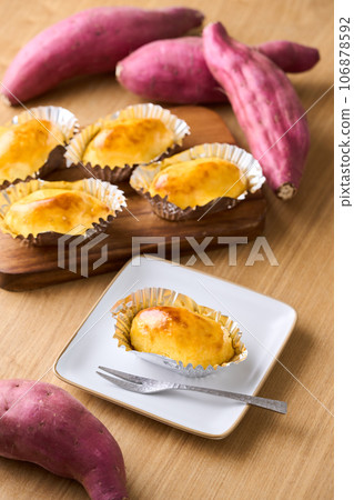 Homemade sweet potato 106878592