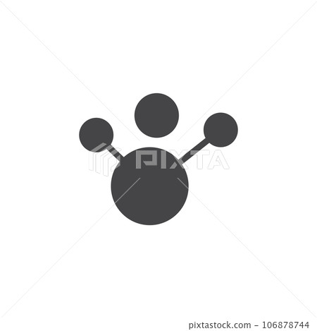Molecule logo icon Molecule logo icon 106878744