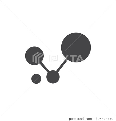 Molecule logo icon Molecule logo icon 106878750