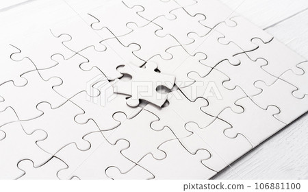 White jigsaw puzzle 106881100