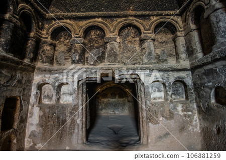 Astonishing Selime Monastery in Cappadocia, Turkey Astonishing Selime Monastery in Cappadocia, Turkey 106881259