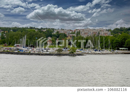 Sail in Stockholm Archipelago on the Baltic Sea - Sweden 106882116