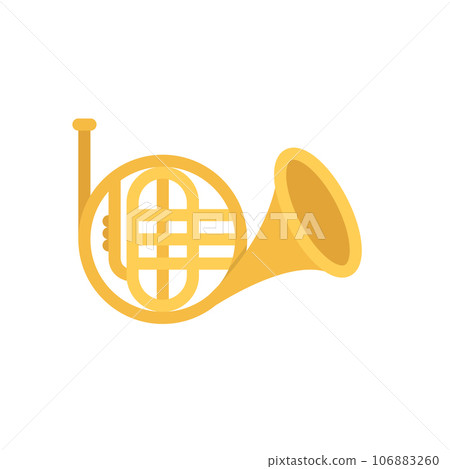 design vector image icons french horn design vector image icons french horn 106883260