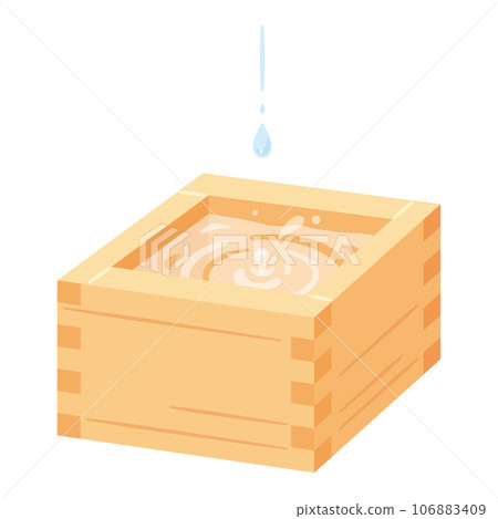 A cubicle with drops dripping A cubicle with drops dripping 106883409