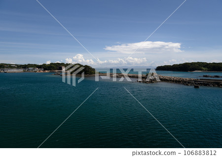 Beautiful scenery of Iki Island in Iki City, Nagasaki Prefecture Beautiful scenery of Iki Island in Iki City, Nagasaki Prefecture 106883812