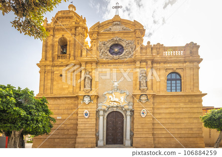 Cathedral of The Holy Savior in Mazara del Vallo. Cathedral of The Holy Savior in Mazara del Vallo. 106884259