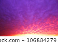 美麗的情感日落天空 106884279