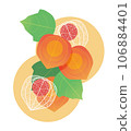 Illustration of a bright scallop 106884401
