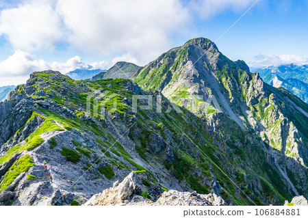 Northern Alps Harinoki Circuit Climb Mt. Harinoki in Nagano Prefecture 106884881