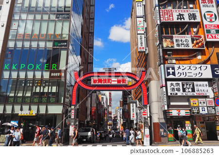 Shinjuku Kabukicho Ichibangai Theater Street 106885263