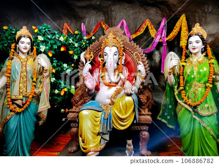 Indian Ganesha Festival , Lord Ganesha Indian Ganesha Festival , Lord Ganesha 106886782