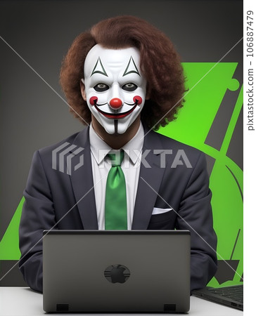 Hacker planning anonymous cyber attack Hacker planning anonymous cyber attack 106887479