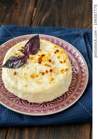 Baked Ricotta cheese Baked Ricotta cheese 106887778