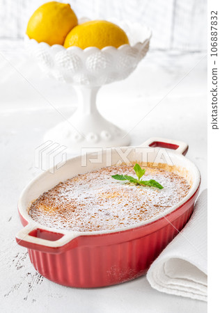 Baked Lemon Pudding 106887832