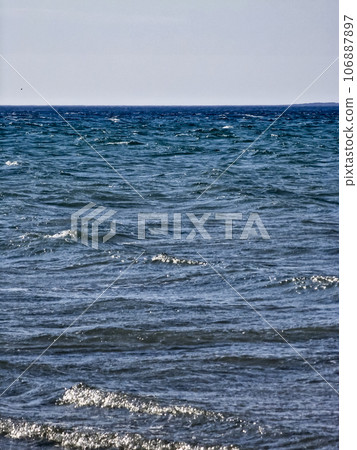 Just the beautiful Atlantic seen from Portnoo in County Donegal, Ireland. 106887897