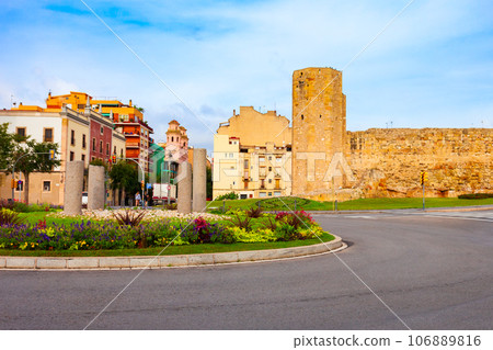 Monges Tower in Tarragona city in Spain 106889816