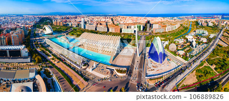 The City of Arts and Sciences in Valencia, Spain 106889826