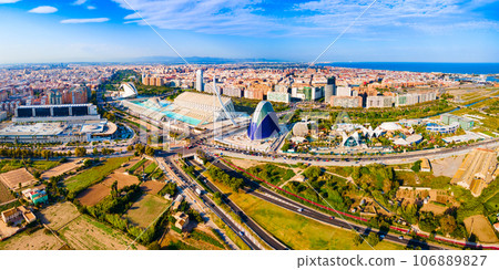 The City of Arts and Sciences in Valencia, Spain The City of Arts and Sciences in Valencia, Spain 106889827