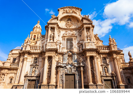 Saint Mary Cathedral in Murcia city, Spain Saint Mary Cathedral in Murcia city, Spain 106889944