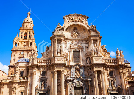 Saint Mary Cathedral in Murcia city, Spain Saint Mary Cathedral in Murcia city, Spain 106890036