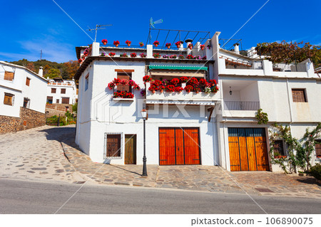 Bubion village in Alpujarras area in Andalusia, Spain Bubion village in Alpujarras area in Andalusia, Spain 106890075