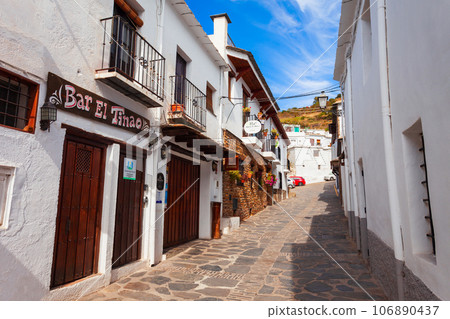 Capileira village in Alpujarras area in Andalusia, Spain 106890437