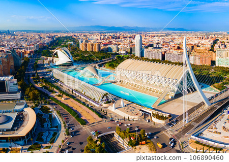 The City of Arts and Sciences in Valencia, Spain 106890460