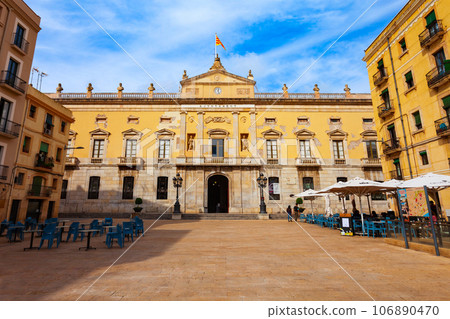 City Hall or Ajuntament in Tarragona city 106890470