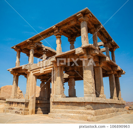 Hampi Vijayanagara Empire monuments, India 106890963