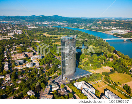 Bonn aerial panoramic view, Germany Bonn aerial panoramic view, Germany 106890967