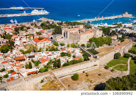 Rhodes old town in Greece Rhodes old town in Greece 106890992
